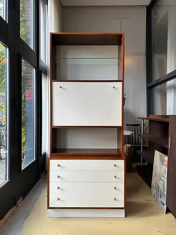 Vintage High Board Wandkast