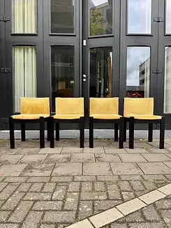 Midcentury Corduroy Stoelen