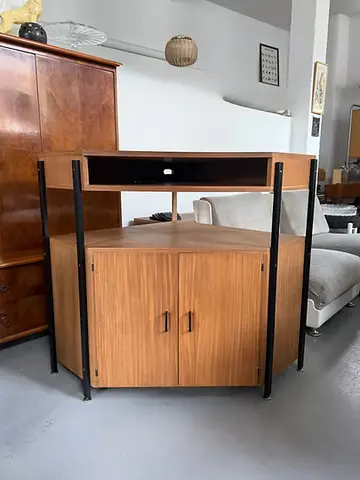Vintage Simpla-Lux hoekkast