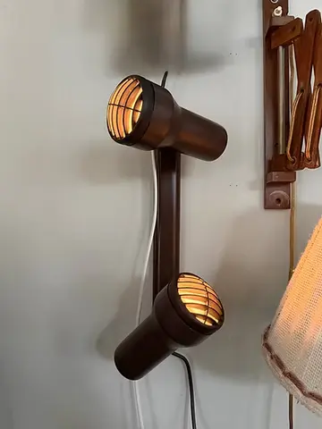 Vintage Metalen Spotlamp